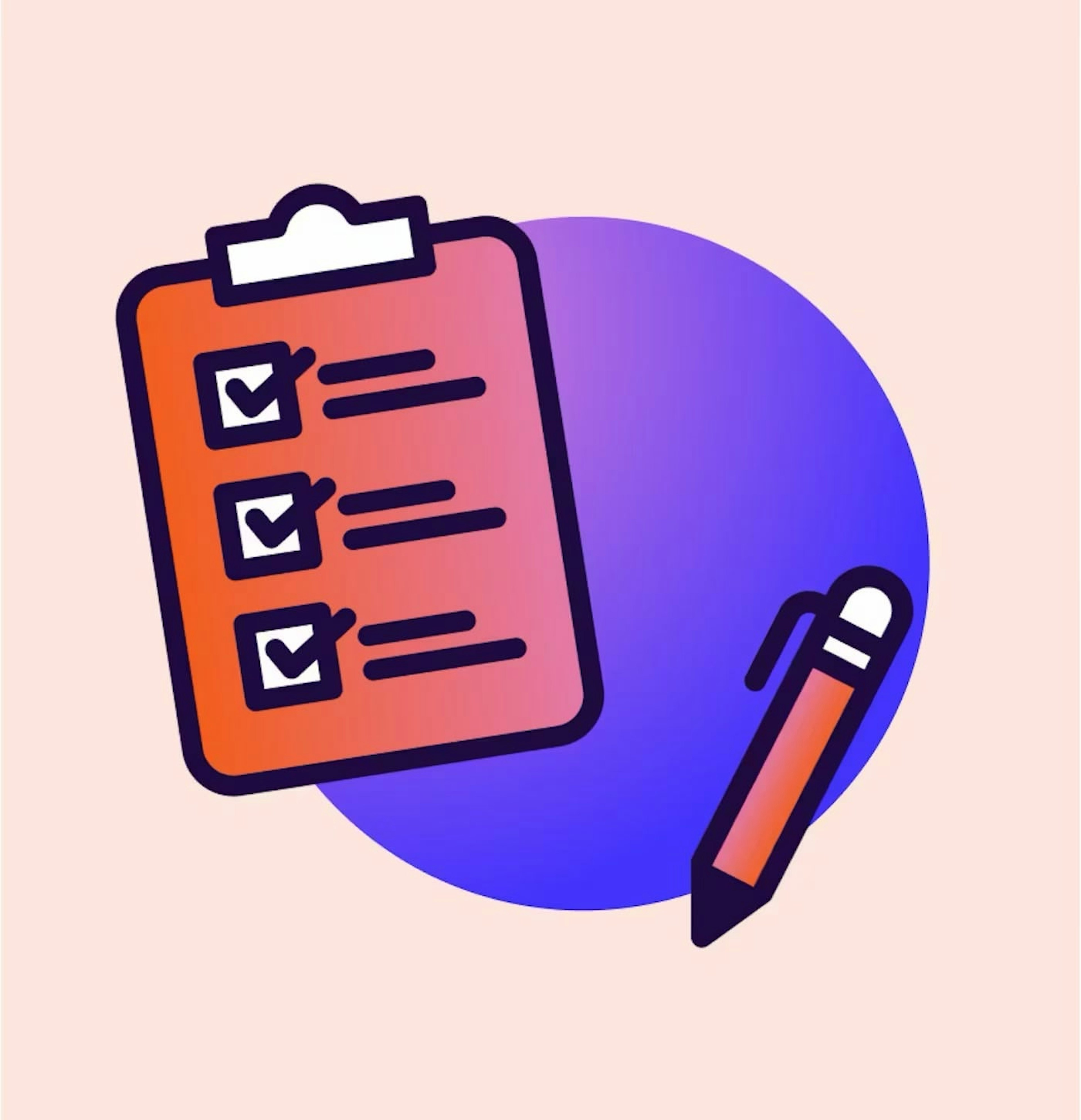 Illustration of a clipboard and checklist representing an engineering task list.