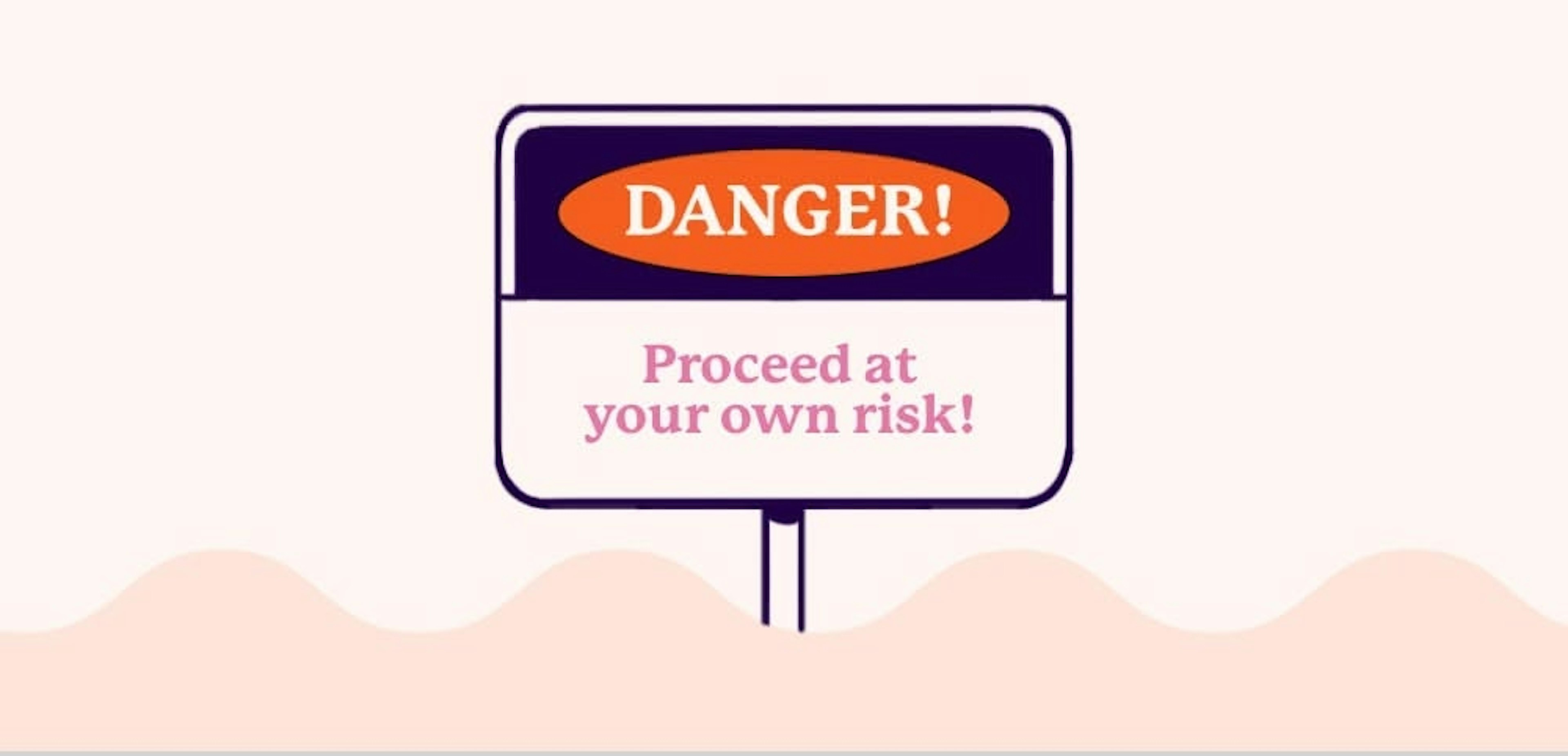 An illustration depicting the risky path of skipping QA testing, showing potential problems that can arise.